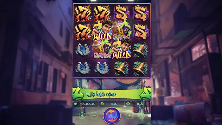 สล็อต Graffiti Rush